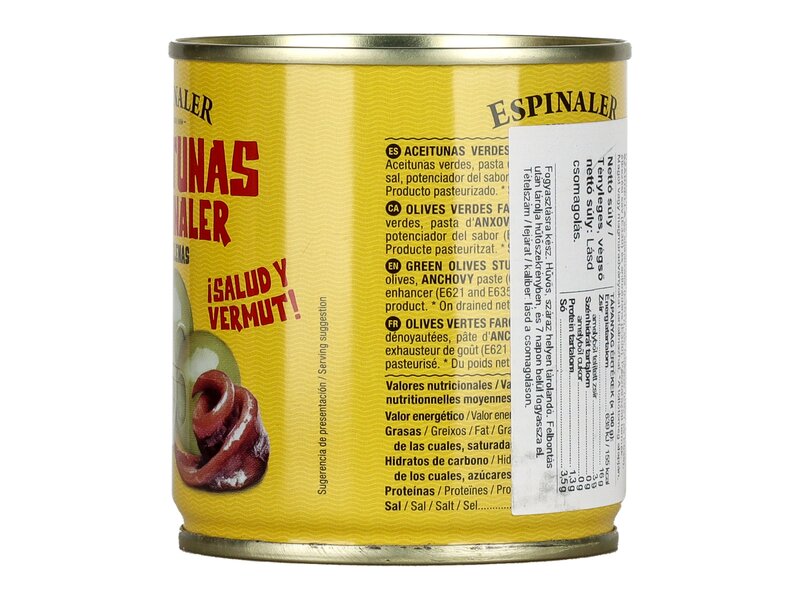 Espinaler Aceitunas Rellenas 200g