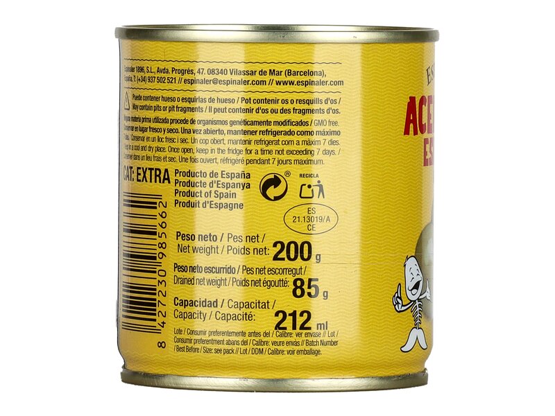 Espinaler Aceitunas Rellenas 200g