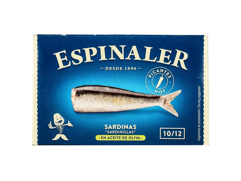 Espinaler Apró szardíniák fűszeres olívaolajban 115g
