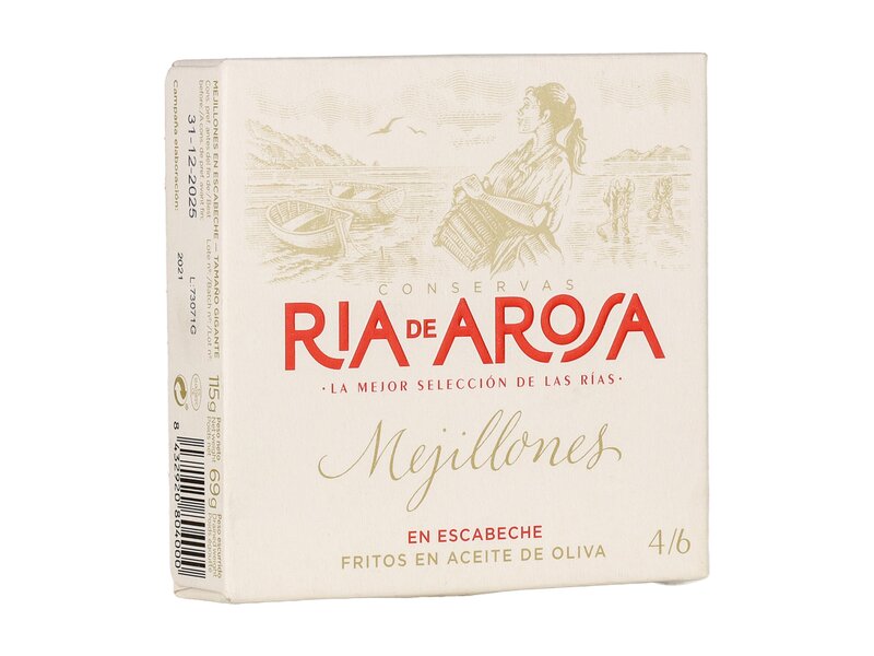 Ria de Arosa Mussels in escabeche sauce 4-6pcs 115g