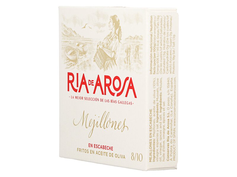 Ria de Arosa Mejillones en escabeche 8-10pcs 115g