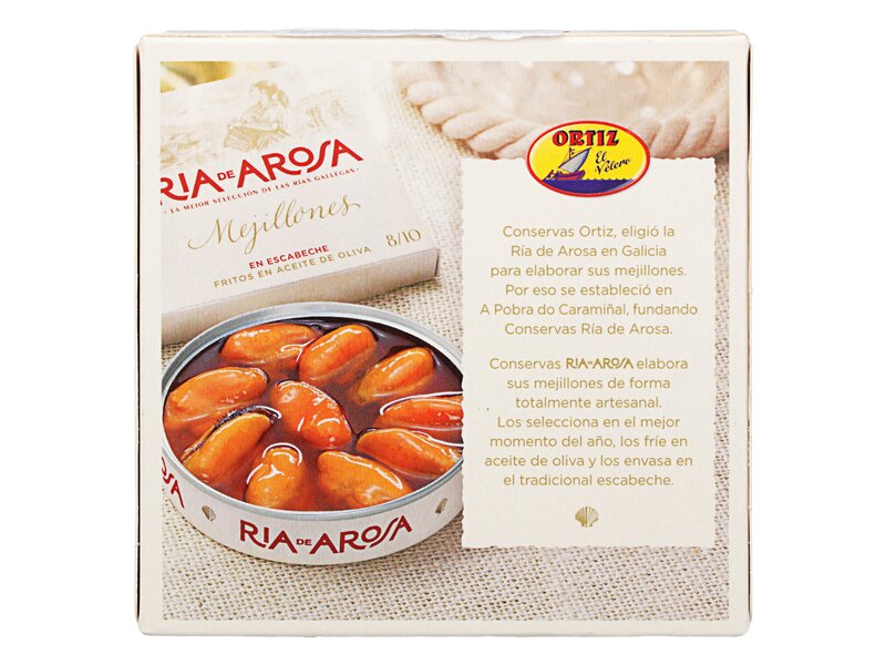 Ria de Arosa Mejillones en escabeche 8-10pcs 115g