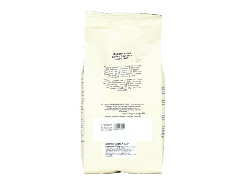 Granell Coffee Beans Gran Luxe 500g