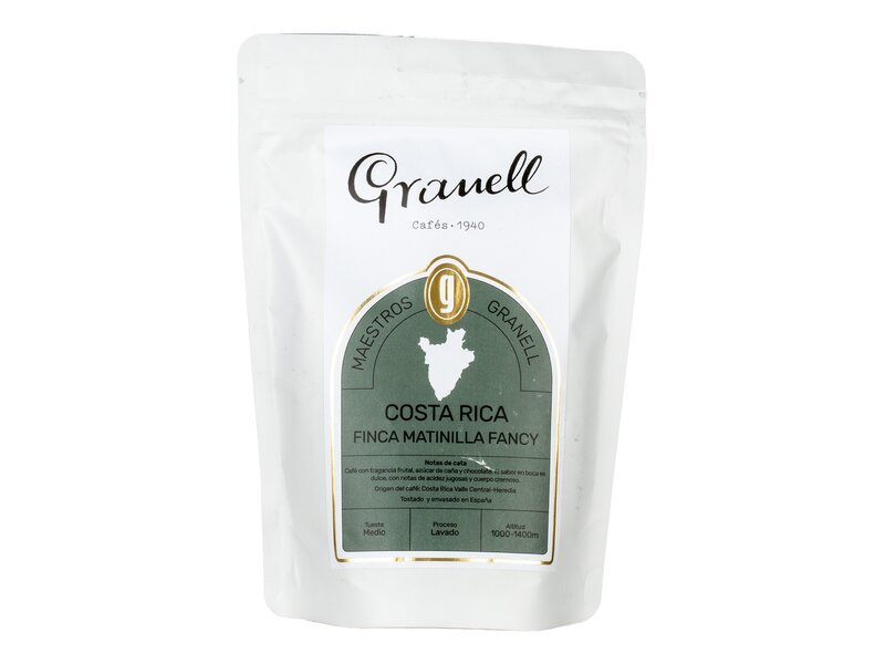 Granell Cafes Costa Rica Finca Matinilla Fancy pörkölt szemes kávé 250g