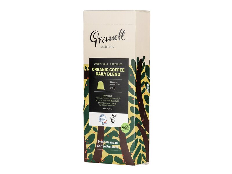 Cafes Granell, Organic Daily Blend Capsule 10db