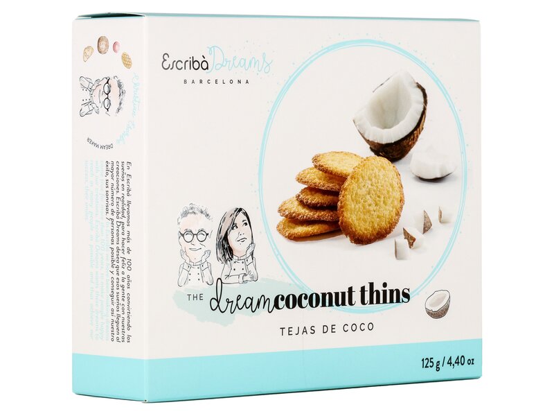 The Dream Coconut Thins 125g