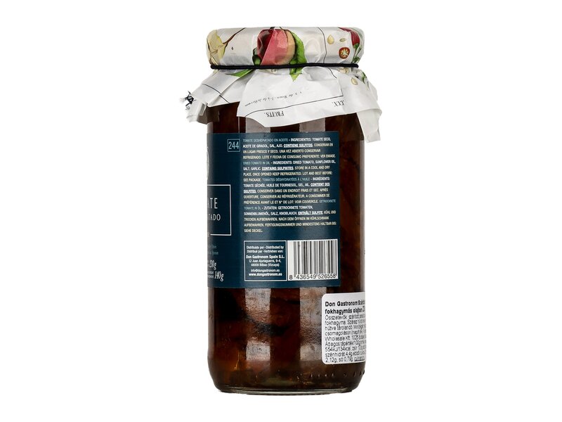 Don Gastronom Szárított paradicsom olajban 230g 244ml