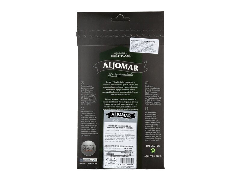 Aljomar* Iberico hátsó comb sonka 100g