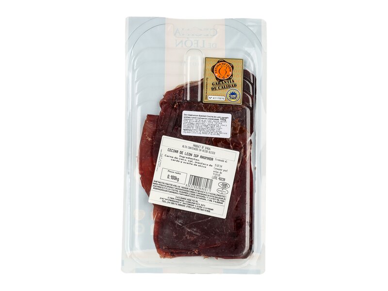 Don Gastronom Szeletelt Cecina de León Szárított, füstölt marhasonka 100g