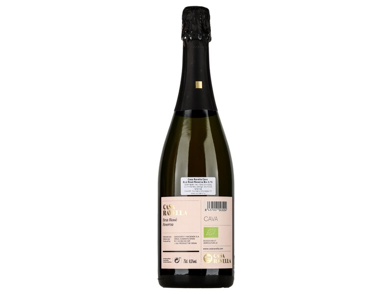 Casa Ravella Cava Brut Rose Reserva Bio pezsgő 0,75l