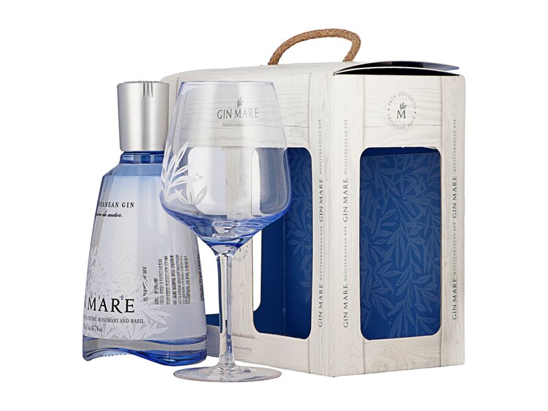 Gin Mare Glass Pack 0,7l