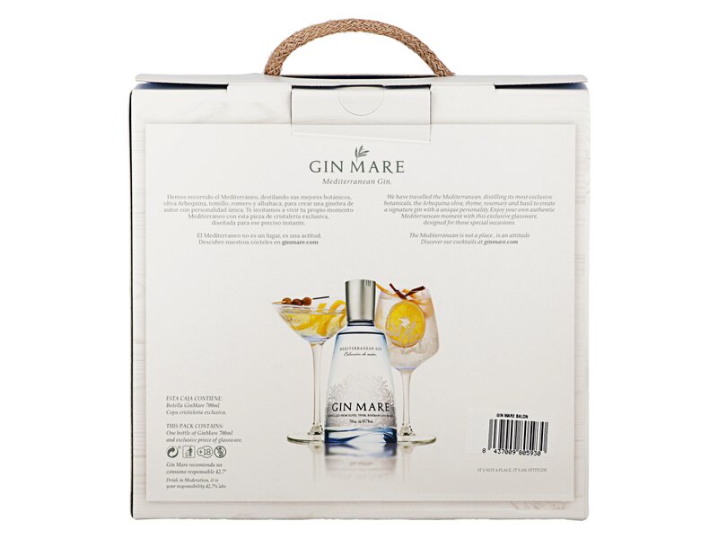 Gin Mare Glass Pack 0,7l