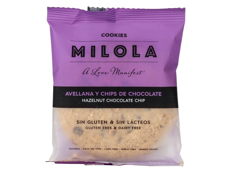 Milola Hazelnut chocolate chip Jumbo cookie 50g