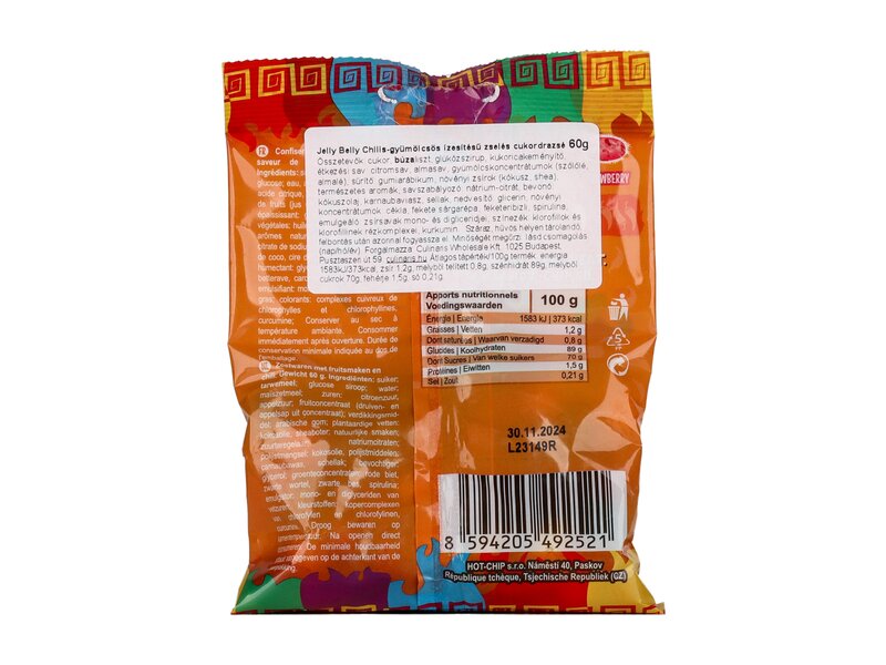 Hot Chip Jelly Beans Spicy Flavours 60g