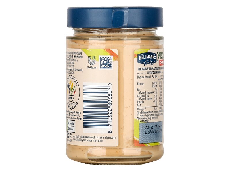 Hellmanns Vegan Mayo chipotle 270g