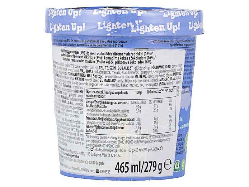 BJ** Moo-phoria! Peanut Butter Cookie Dough 465ml