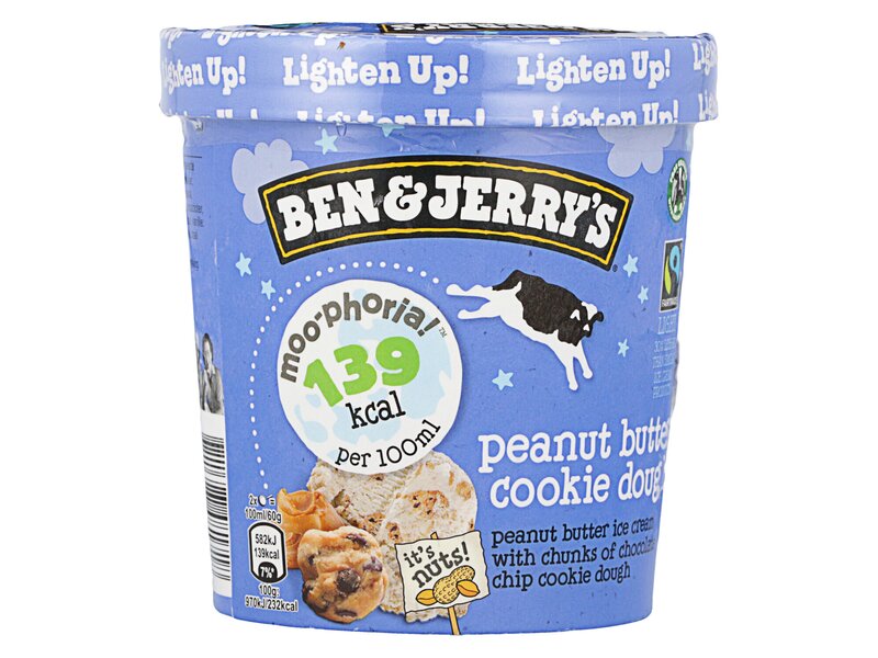BJ** Moo-phoria! Peanut Butter Cookie Dough 465ml
