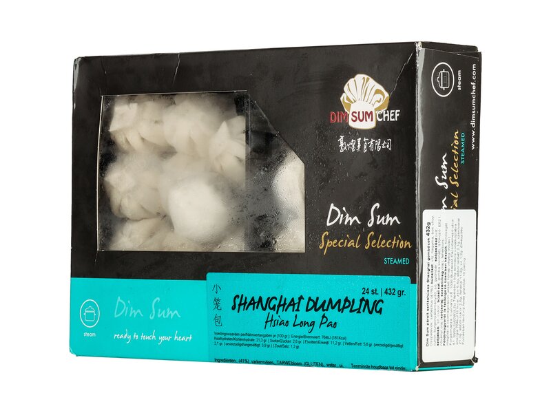 Dim Sum Chef** Shanghai Dumpling 'Hsiao Long Pao' 432g