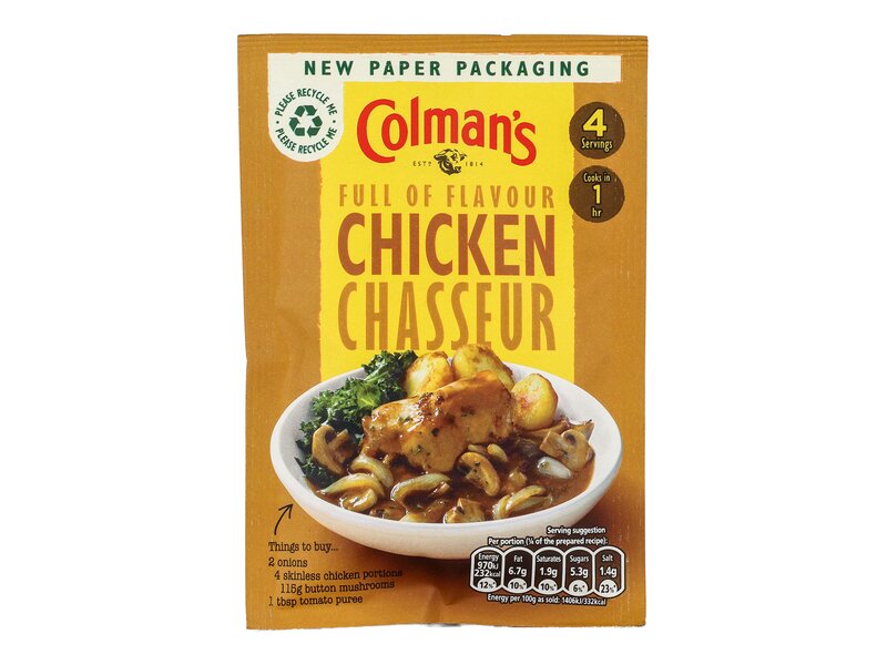 Colman's Chicken Chasseur Mix Fűszeres alap csirkés ételekhez 43g