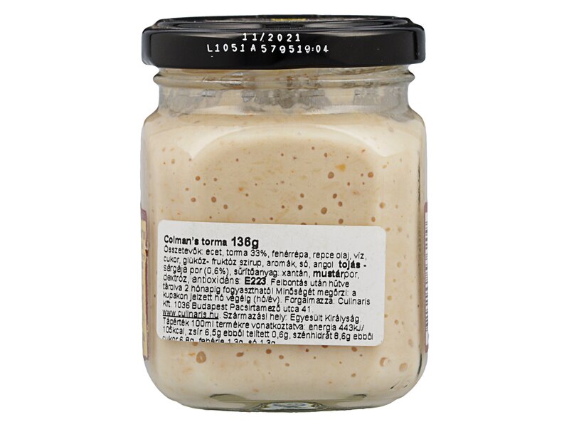 Colman's Horseradish Sauce 136g
