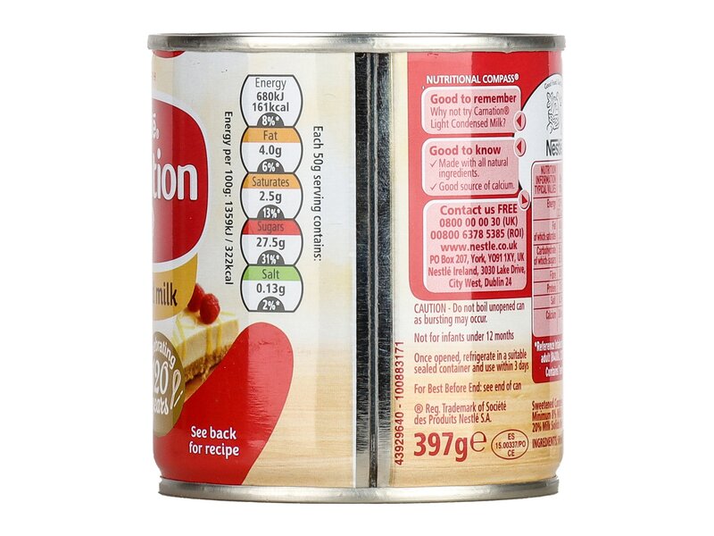 Nestlé Carnation sűrített tej 397g