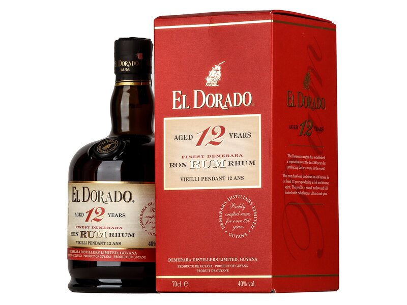 El Dorado 12 éves rum 0,7l 