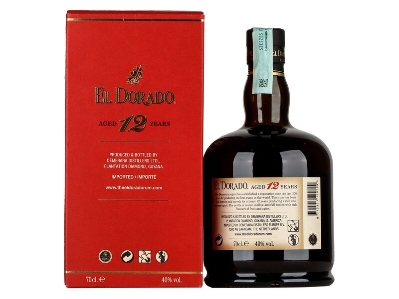 El Dorado 12 éves rum 0,7l