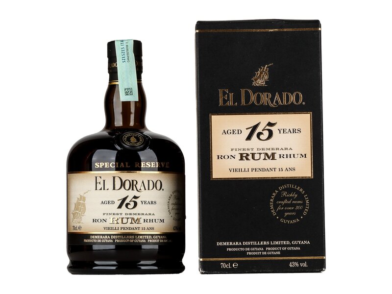 El Dorado 15 év Rum 0,7l