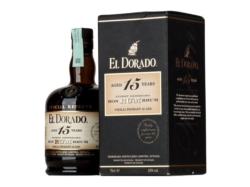 El Dorado 15 év Rum 0,7l