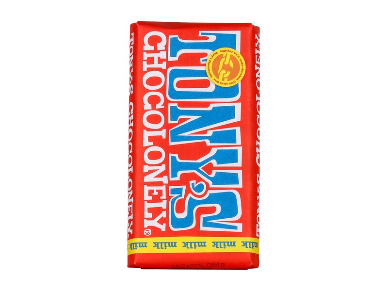 Tony's Chocolonely Tejcsokoládé mandulás-mézes nugát darabokkal 180g