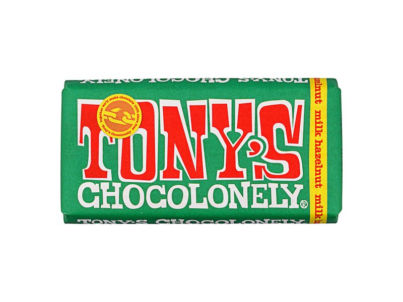 Tony's Chocolonely Milk Chocolate Hazelnut 180g