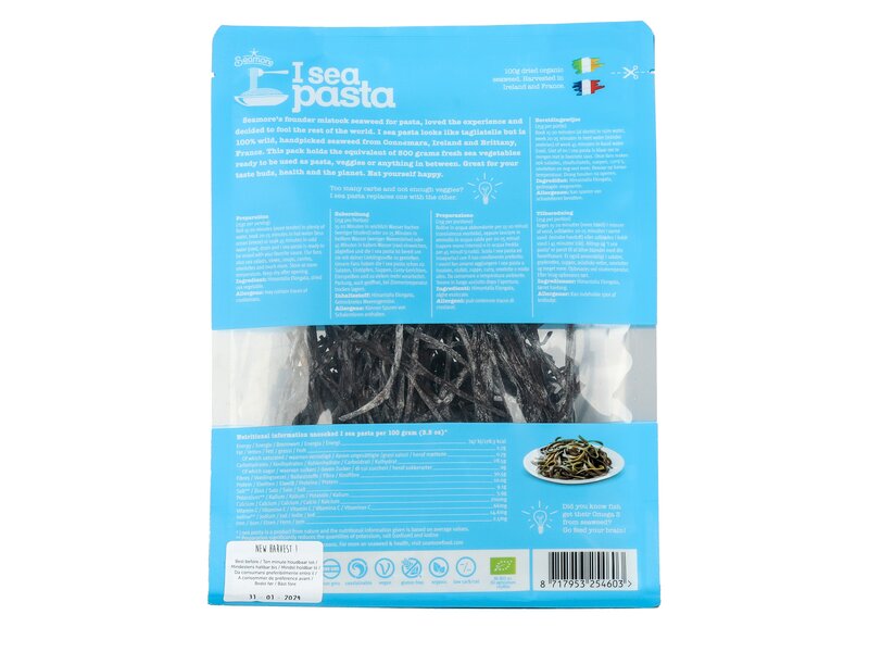 SEAMORE I sea pasta Tagliatelle 100g