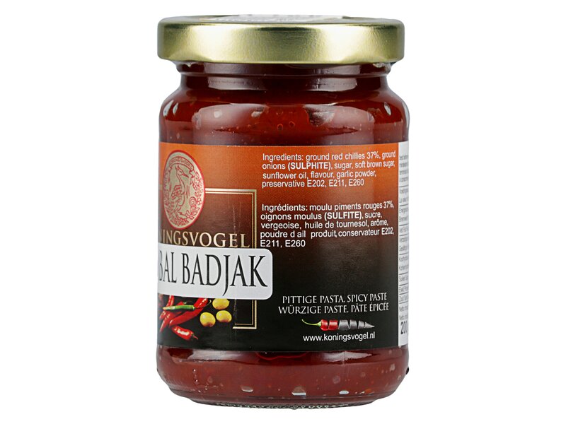 Koningsvogel Sambal Badjak 200gr