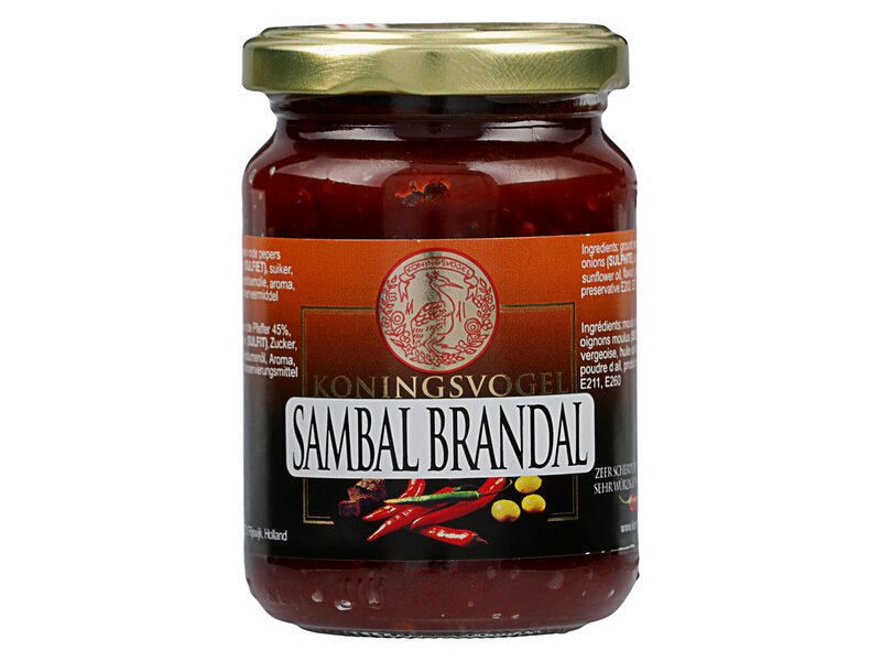 Koningsvogel Sambal Brandal 200g