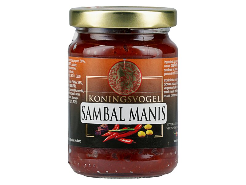Koningsvogel Sambal Manis 200g