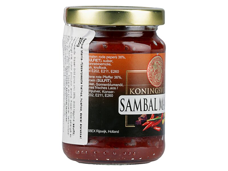 Koningsvogel Sambal Manis 200g