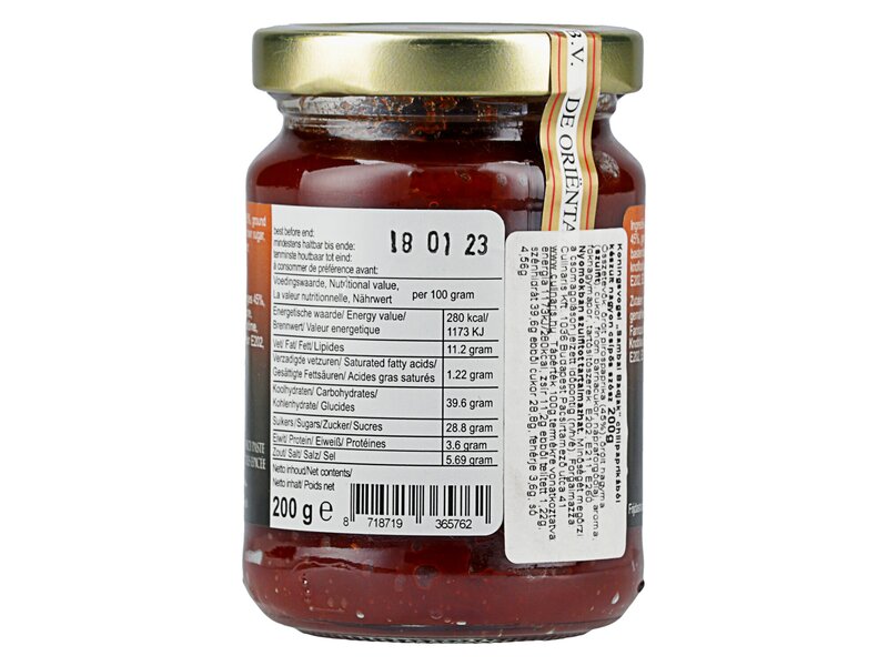 Koningsvogel Sambal BadjakExtraHeet 200g