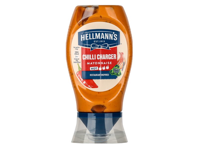 Hellmann's Chilli charger mayonnaise HOT 250g