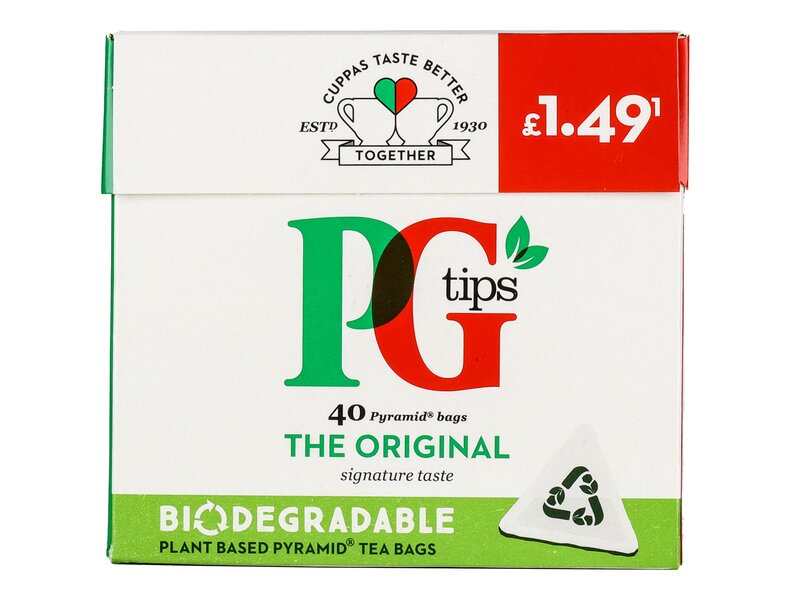 PG Tips filteres tea 116g(40db )