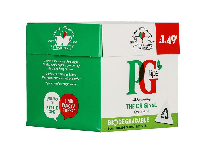 PG Tips filteres tea 116g(40db )
