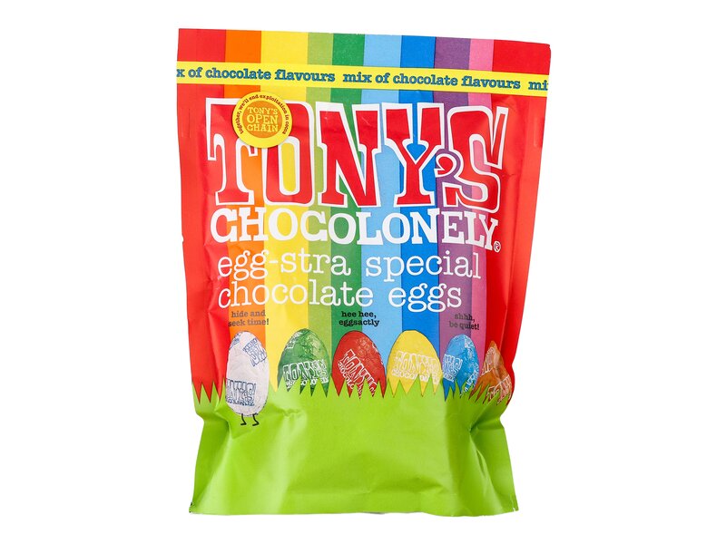 Tony's Chocolonely csokoládétojás válogatás 18db 230g