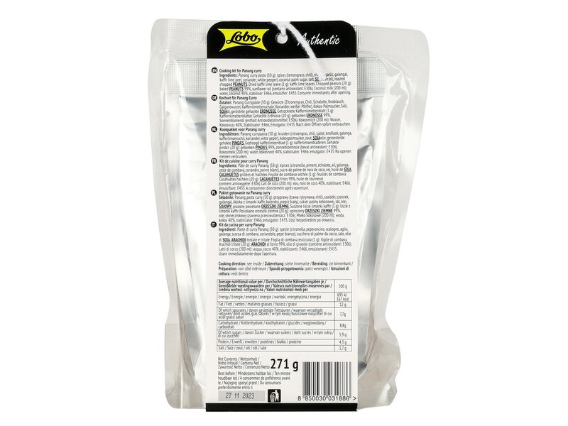 Lobo Panang Curry Cooking Kit 271g