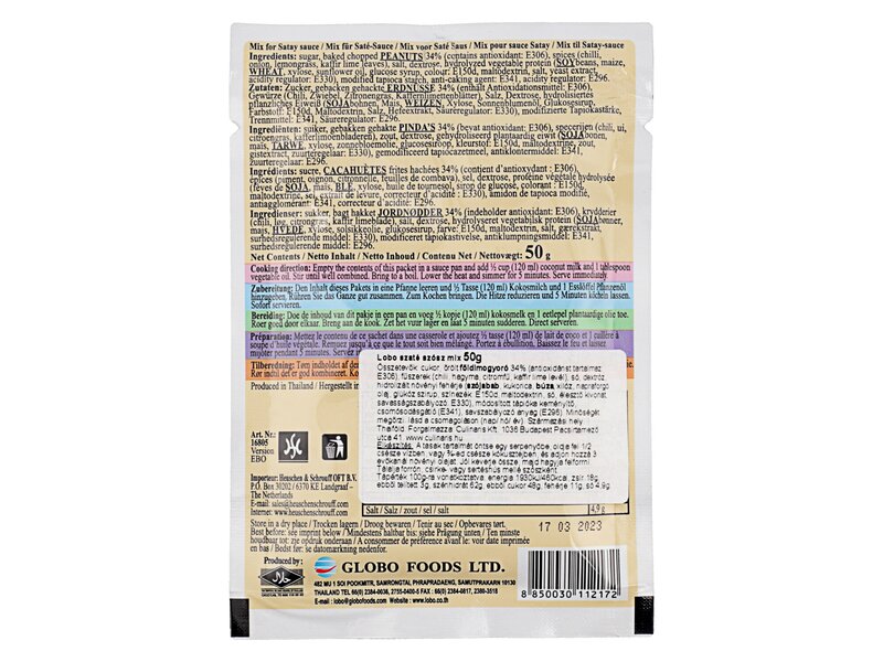 Lobo Satay sauce mix 50g