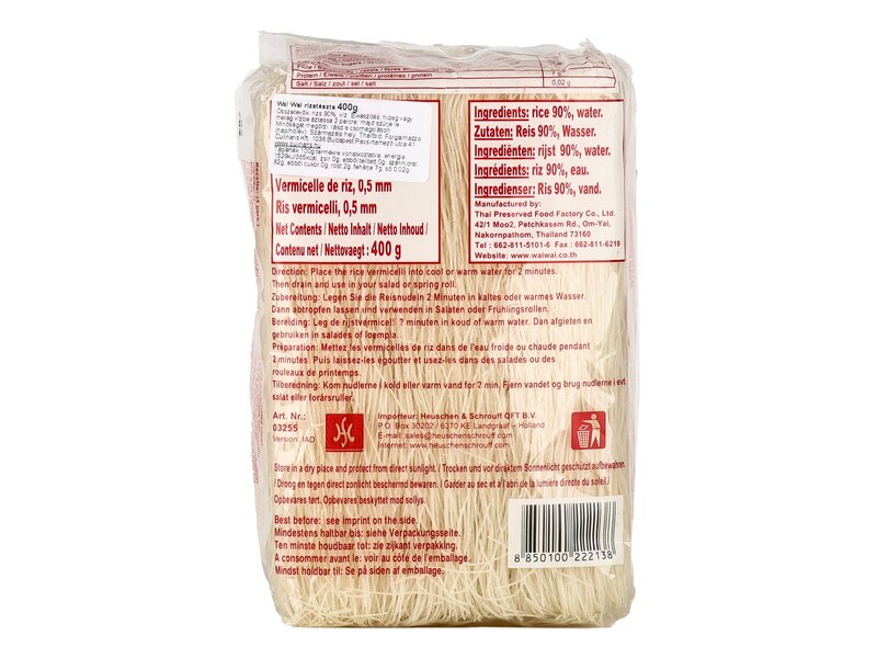 Wai Wai rizs-vermicelli 400g