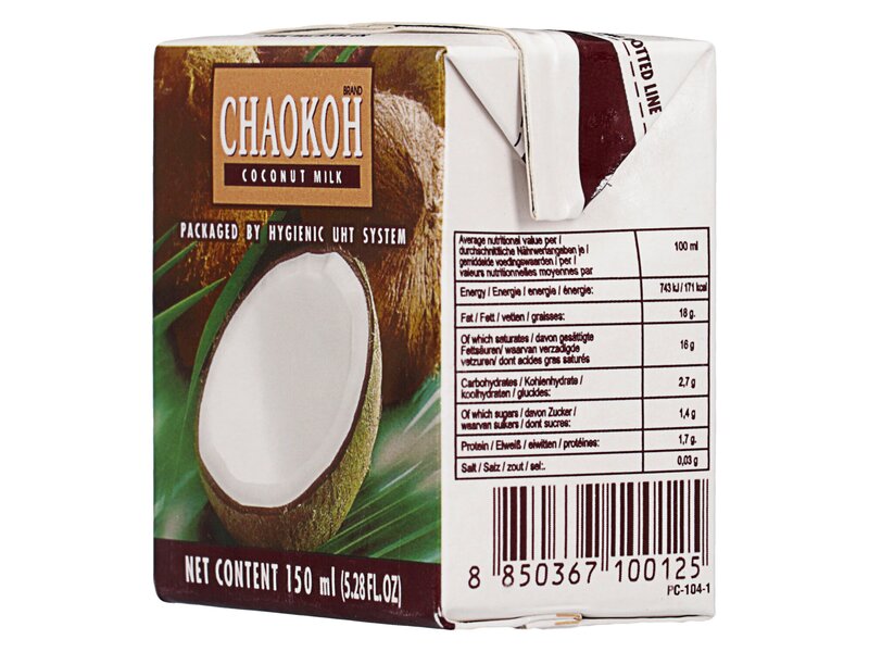 Chaokoh Coconut milk kókusztej 150ml