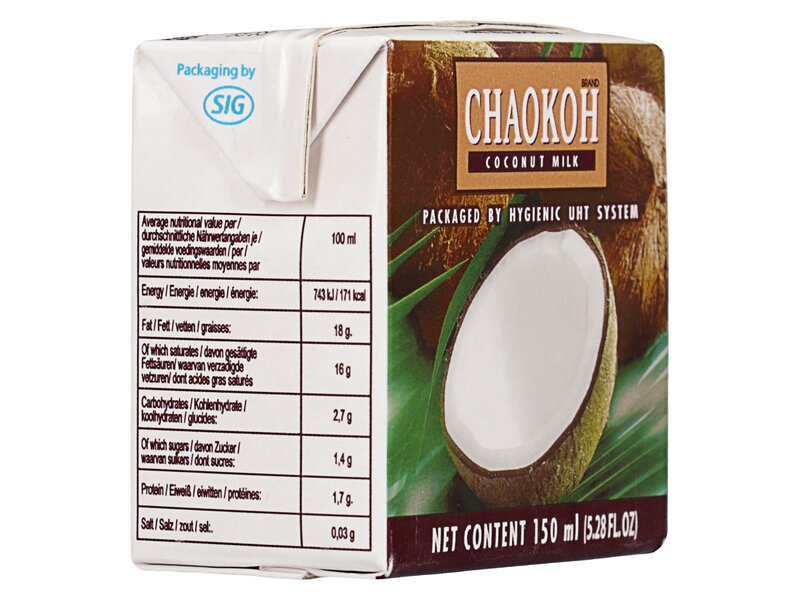 Chaokoh Coconut milk kókusztej 150ml