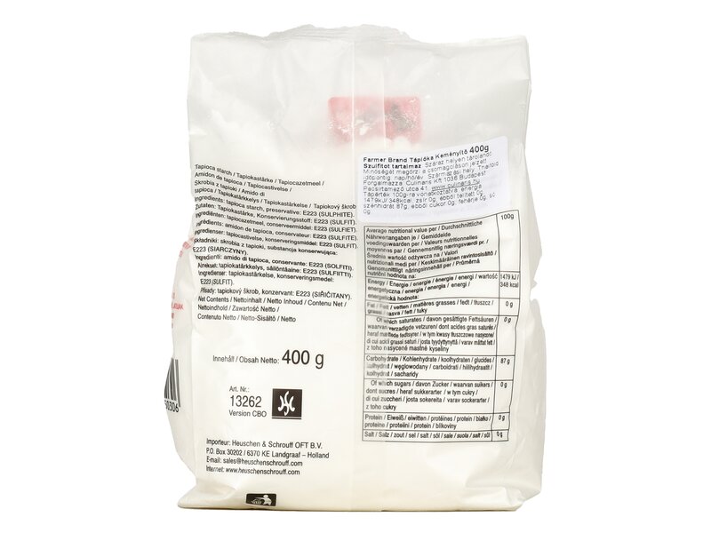 Farmer Brand Tápióka Keményítő 400g