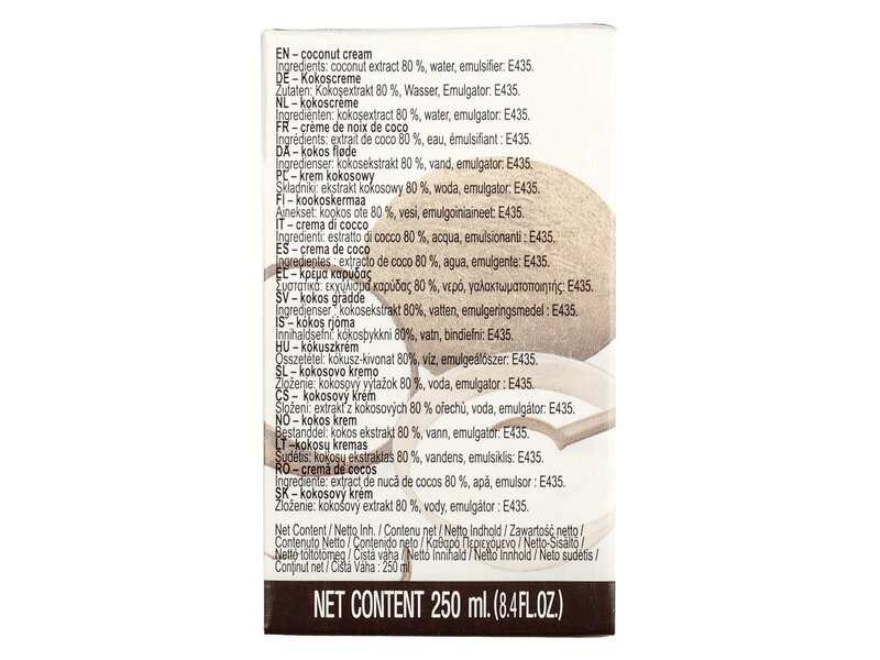 Chaokoh Kókuszkrém 250ml