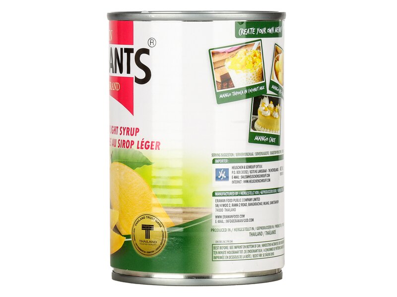 Twin Elephants mangó szirupban 425g