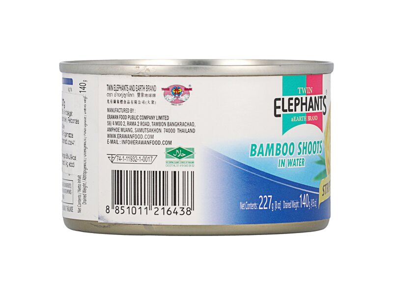 Twin Elephant bamboo shoots striped 227g